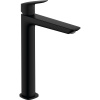 HANSGROHE Logis Fine páková batéria pre umývadlové misy, bez odtokovej súpravy, výška výtoku 232 mm, matná čierna, 71258670