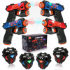 LASEROVÁ PIŠTOĽ PRE DETI LASER TAG SADA × 4