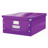 Univerzální krabice Leitz Click&Store, velikost L (A3), purpurová 60450062