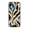 Lesklý kryt Mobiwear Glossy - Huawei Nova 3 - GA53G Zebří (Prémiové lesklé pouzdro, obal, kryt Mobiwear Glossy na mobil Huawei Nova 3 - GA53G Zebří, materiál Plast + TPU silikon - krytí po všech stran