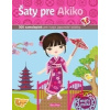 Šaty pre Akiko Kniha samolepiek