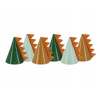 Narodeninové čiapky dinosaury 14 cm 6 kusov Narodeninové čiapky