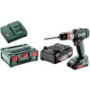 Metabo BS 18 L Quick 2x2Ah kufor s nabíjačkou akumulátorový vŕtací skrutkovač
