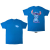 Tričko Disney - Stitch Ohana Modrá XXL