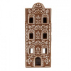 Clayre & Eef Porcelánový svietnik perníková chalúpka Gingerbread House - 7*7*19 cm - Clayre & Eef