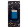 LCD display + dotyková doska + predný kryt pre Samsung Galaxy S24 FE S721, graphite