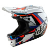 Troy Lee Designs D4 COMPOSITE MIPS FRAMES WHITE / SILVER Veľkosť: S