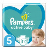 Pampers Active baby 5 Junior (11-16 kg) 110 ks