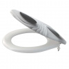 Alca WC dosky WC doska, Softclose, biela/zen A604 ZEN