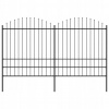 Plotové panely s hrotmi, oceľ, (1,75-2) x 3,