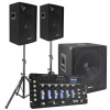 Skytec 2.1 Complete DJ Live Set 1100W s mixpultom a káblami