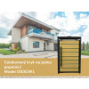 Prístrešok na smetiaku D03GW1, moderný, antracit/hnedý - N