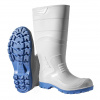 D990791 SITNO / Gumové čižmy s modrou podošvou - biela 39