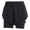 adidas Hiit Heat.Rdy Training 2-In-1 Shorts Womens Black 6 (XXS)