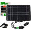 Slnečná nabíjačka Solárny panel 15W USB Kempovanie