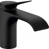 Hansgrohe Vivenis - Umývadlová batéria 80, s výpustom, EcoSmart, matná čierna 75010670
