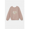 Detská mikina United Colors of Benetton ružová farba, s nášivkou, 39M2G10GD 39M2G10GD.P.Seasonal 90