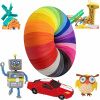 Náplň do 3D pera, filament 100m PLA | 20 farieb | 20x5m 3D pero