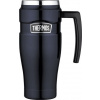 Vodotěsný termohrnek THERMOS Style s madlem - tmavě modrá 470 ml