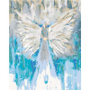 Maľovanie podľa čísel - Anjeli od Lenky - Love angel, 80 x 100 cm, napnuté plátno na ráme 8596530046912