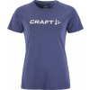 Dámské funkční triko CRAFT CORE Essence Logo - modrá Velikost: M