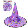 Rappa klobúk čarodejnícky fialový