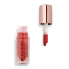 Makeup Revolution Pout Bomb lesk na pery pre väčší objem s vysokým leskom Peachy 4,6 ml
