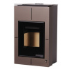 HS Flamingo s.r.o. krbové kachle teplovodné HS Flamingo Aquaflam Vario Saporo - hnedá 11/7 kw