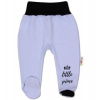 Baby Nellys Dojčenské polodupačky, Little Prince - modré 74 (6-9m)