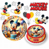 DIGITÁLNA TLAČ Jedlý obrázok na tortu Myšiak Mickey MINNIE POSTAVY + TEXT 12