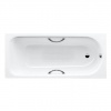 Kaldewei Advantage - Obdĺžniková vaňa Saniform Plus Star 335, 170x70 cm, s otvormi na držadlá, celoplošný antislip, biela 133534010001