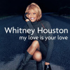 Whitney Houston My Love Is Your Love teal Blue LP