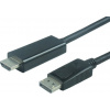 PremiumCord DisplayPort na HDMI kabel 5m M/M kportadk01-05
