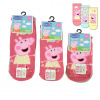 Textilomanie Detské ponožky PEPPA PIG, 3 páry - rôzne veľkosti Veľkosť: 27 - 30