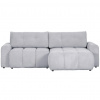 Carryhome ROHOVÁ SEDAČKA, textil, svetlosivá - Sedačky - 001877061405