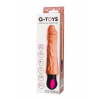 A-TOYS Realistický vibrátor s vyhrievaním, TPE, 12 režimov, ohybný, recharble