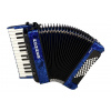 HOHNER Bravo II 48 Blue Silent Key