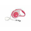 Vodítko Flexi New Comfort S opasok 5m/15kg červená