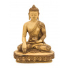 Sanu Babu Budha Šákjamúni, ručne vyrezávaná soška, svetlá antik patina, 28cm