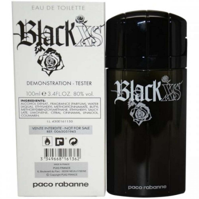 Paco Rabanne Black XS Man Eau de Toilette 100 ml tester - Man