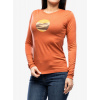 Funkčné tričko dámske Sensor Merino Active Triglav Tee LS - terracotta