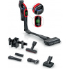 Bosch BCS1041PET, Tyčový vysávač, Bezvreckové, Čierna, Červená, 0,4 L, Suchý, HEPA