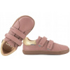 BARTEK 8600355 BAREFOOT DETSKÉ POLTOPÁNKY ČLENKOVÉ TOPÁNKY KOŽENÉ ružové 29 Ružová