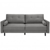 Carryhome ROZKLADACIA POHOVKA, textil, sivá - Sedačky - 002427016306