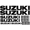 UNIVERZÁLNE SUZUKI NÁLEPKY #2 DLHOTRVAJÚCA FÓLIA