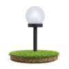 BERGE Solárna záhradná lampa WHITE BALL