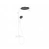 Hansgrohe Raindance Alive S Puro - Sprchový set s termostatom, 21x34 cm, 3 prúdy, matná biela 24592700