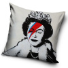 Carbotex Dekoračný vankúšik Banksy Queen Ziggy