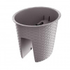 Slovakia Trend Strend Pro 255444 - Kvetináč RATOLLA Railing Oval 300, mocca, na zábradlie