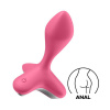 SATISFYER Game Changer Butt výstupok s ružovou farbou Vibration Pink